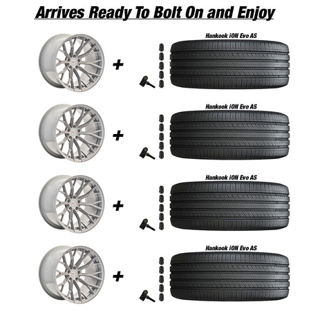 Tesla-Model-3-Ferrada-FR9-Storm-Gray-20in-wheel-and-Hankook-iON-Evo-AS-tire-package