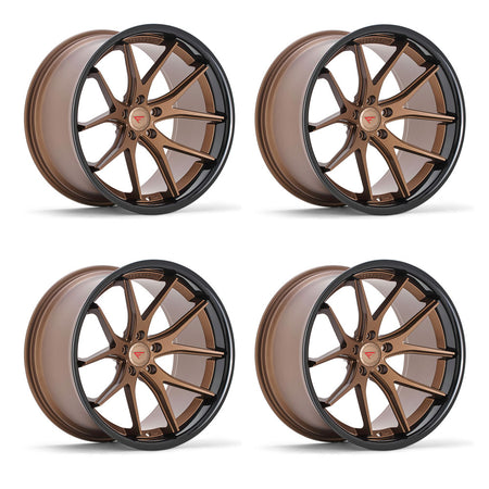 Tesla Model 3 Ferrada FR2 Matte Bronze 20in wheel package