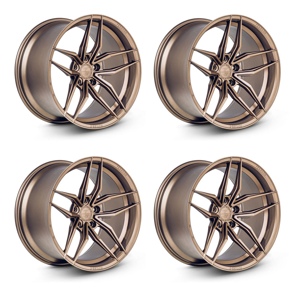 Tesla Model 3 Ferrada FR5 Bronze 20in wheel package
