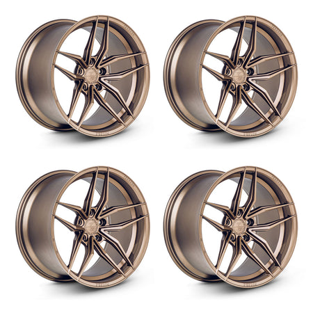 Tesla Model 3 Ferrada FR5 Bronze 20in wheel package