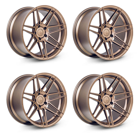 Tesla Model 3 Ferrada FR6 Matte Bronze 20in wheel package