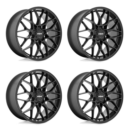 Tesla Model 3 Rotiform SGN Matte Black 20in wheel package