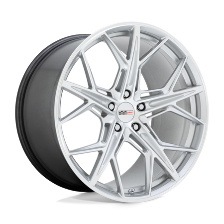Corvette C8 Silver Cray Hammerhead Rim and Tire