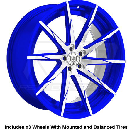 Lexani CSS-15 Slingshot 22" Wheel and Tire Package - Rev Dynamics