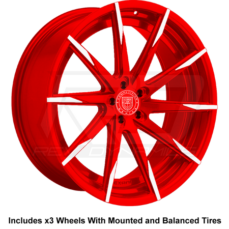 Lexani CSS-15 Slingshot 22" Wheel and Tire Package - Rev Dynamics