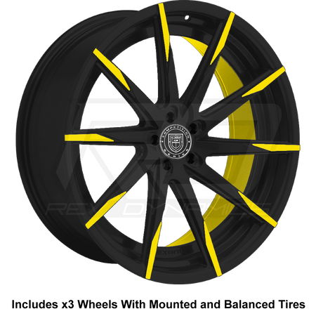 Lexani CSS-15 Slingshot 22" Wheel and Tire Package - Rev Dynamics