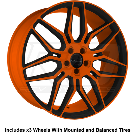Giovanna Bogota Slingshot 22" Wheel and Tire Package - Rev Dynamics