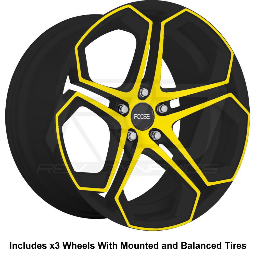 Foose Impala Slingshot 20" Wheel and Tire Package - Rev Dynamics
