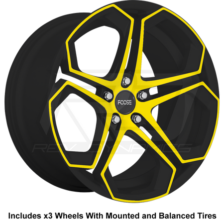 Foose Impala Slingshot 20" Wheel and Tire Package - Rev Dynamics