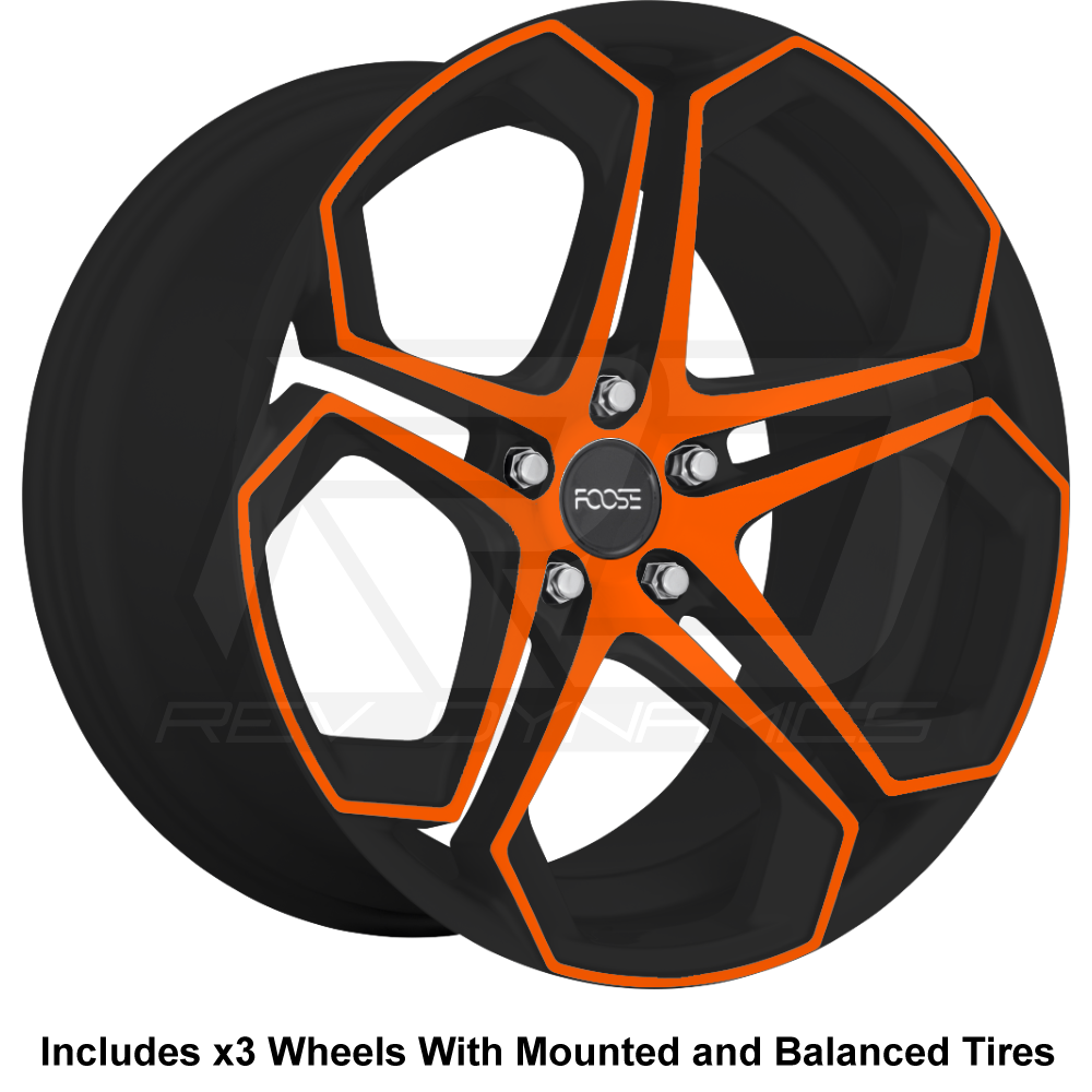 Foose Impala Slingshot 20" Wheel and Tire Package - Rev Dynamics