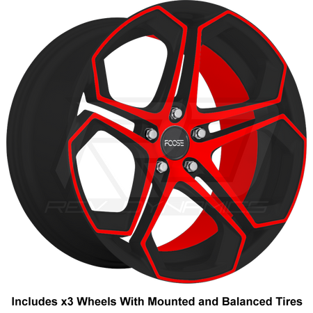 Foose Impala Slingshot 20" Wheel and Tire Package - Rev Dynamics