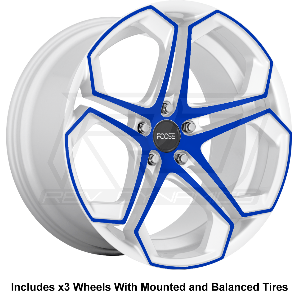 Foose Impala Slingshot 20" Wheel and Tire Package - Rev Dynamics