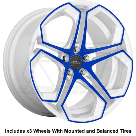 Foose Impala Slingshot 20" Wheel and Tire Package - Rev Dynamics