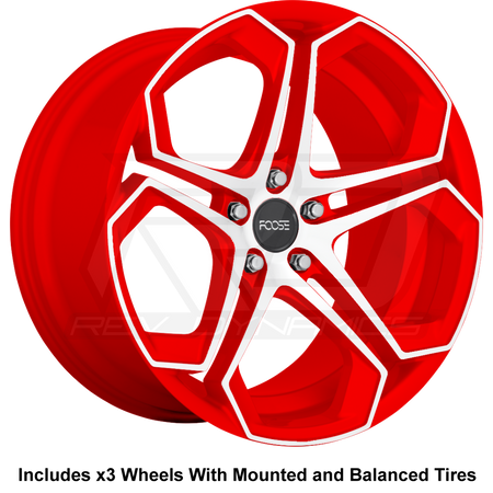 Foose Impala Slingshot 20" Wheel and Tire Package - Rev Dynamics
