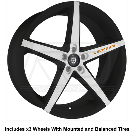 Lexani R-4 Slingshot 22" Wheel and Tire Package - Rev Dynamics