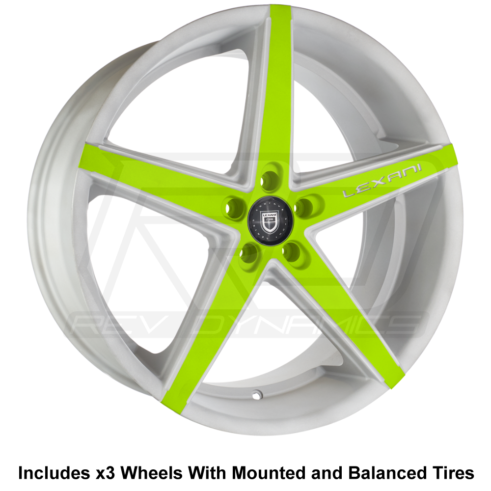 Lexani R-4 Slingshot 22" Wheel and Tire Package - Rev Dynamics