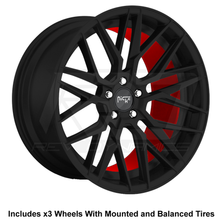 Niche Gamma 20" Slingshot Wheel and Tire Package - Rev Dynamics
