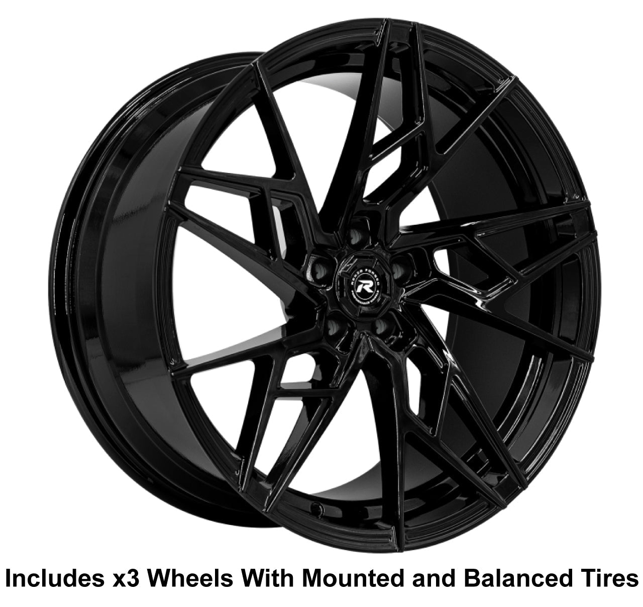 Lexani Renzo Ascari Slingshot 22" Wheel and Tire Package - Rev Dynamics