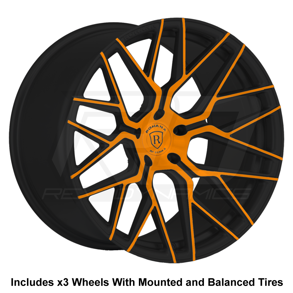 Rohana RFX10 Slingshot 20" Wheel and Tire Package - Rev Dynamics