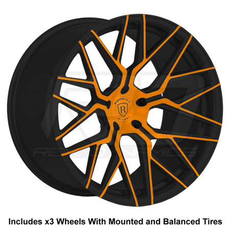Rohana RFX10 Slingshot 20" Wheel and Tire Package - Rev Dynamics