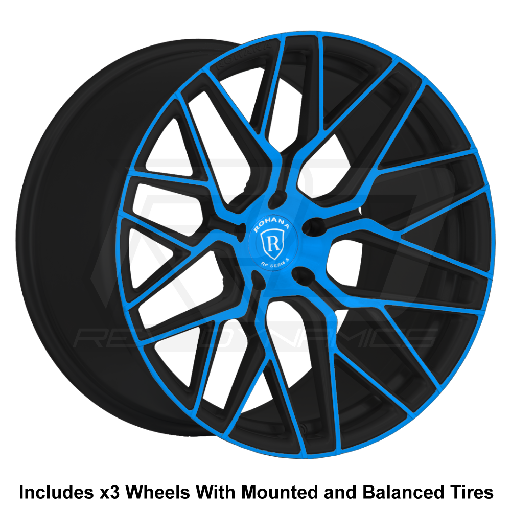 Rohana RFX10 Slingshot 20" Wheel and Tire Package - Rev Dynamics