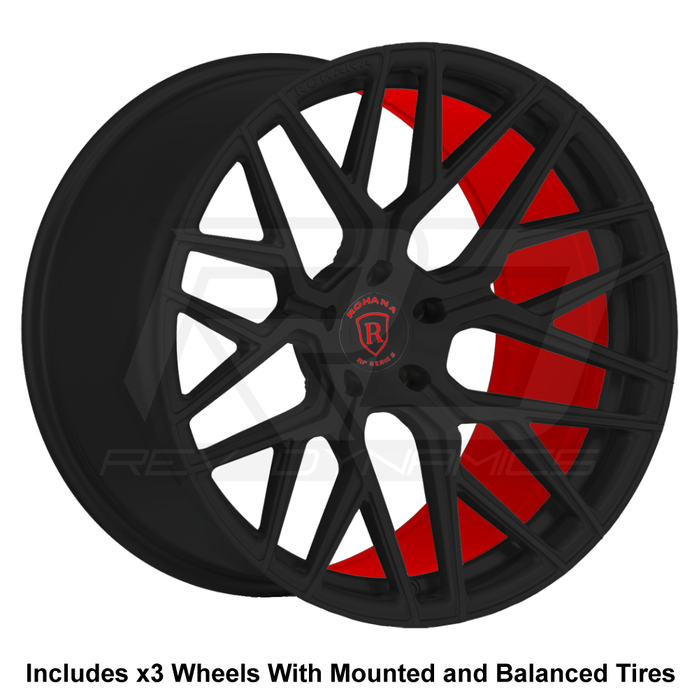 Rohana RFX10 Slingshot 20" Wheel and Tire Package - Rev Dynamics