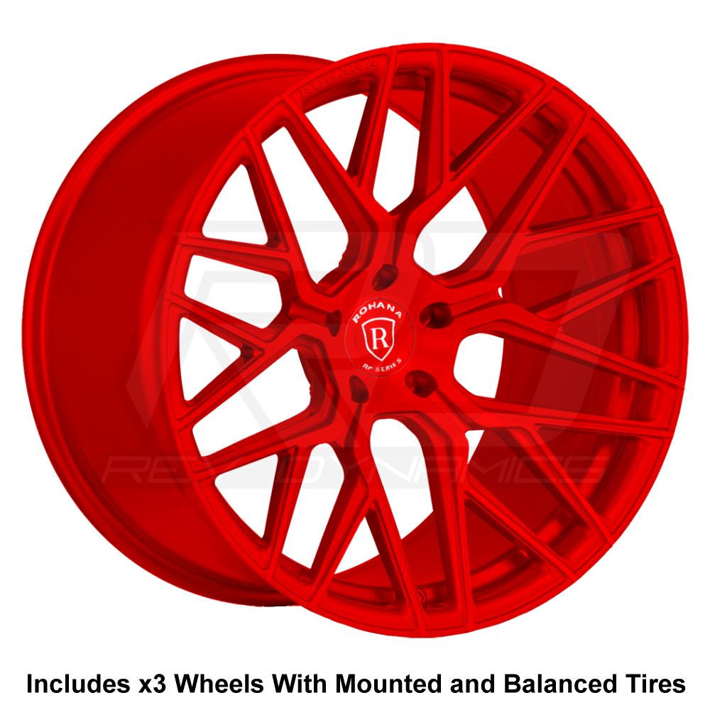 Rohana RFX10 Slingshot 20" Wheel and Tire Package - Rev Dynamics