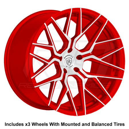 Rohana RFX10 Slingshot 20" Wheel and Tire Package - Rev Dynamics