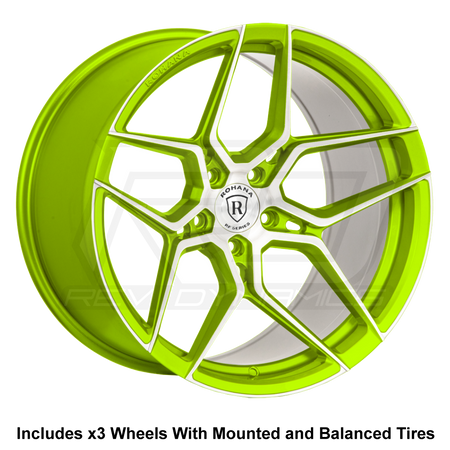Rohana RFX11 Slingshot 20" Wheel and Tire Package - Rev Dynamics