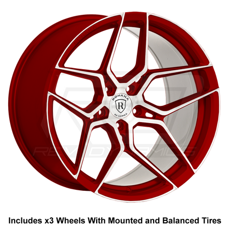 Rohana RFX11 Slingshot 20" Wheel and Tire Package - Rev Dynamics
