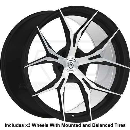 Rohana RFX5 Slingshot 20" (305 Rear) Wheel and Tire Package - Rev Dynamics