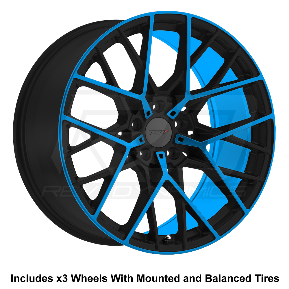 TSW Sebring 20" Slingshot Wheel and Tire Package - Rev Dynamics