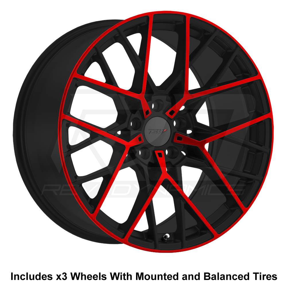 TSW Sebring 20" Slingshot Wheel and Tire Package - Rev Dynamics