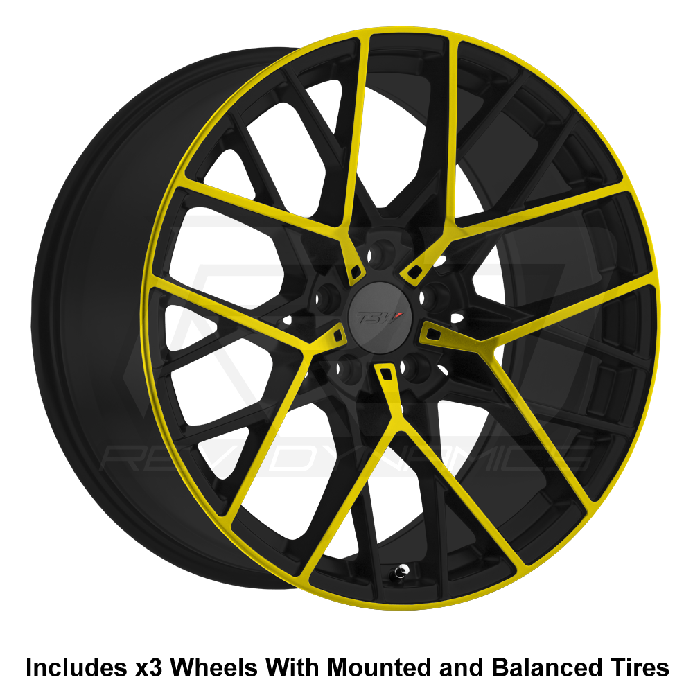 TSW Sebring 20" Slingshot Wheel and Tire Package - Rev Dynamics